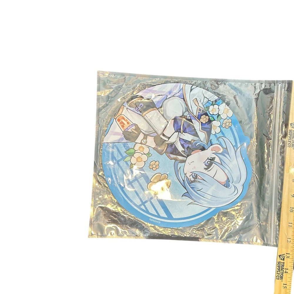 Genshin Impact Kamisato Ayato Chibi Mouse Pad Field Trip Series New